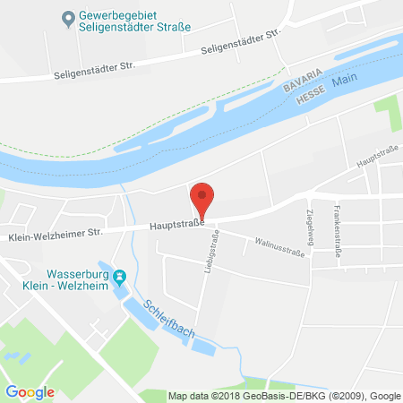 Position der Autogas-Tankstelle: Calpam Tankstelle in 63500, Seligenstadt