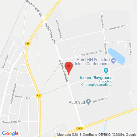 Position der Autogas-Tankstelle: Total Moerfelden-walldorf in 64546, Moerfelden-walldorf