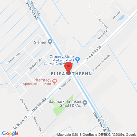 Standort der Autogas Tankstelle: Carl-Heinz Vehn in 26676, Barßel