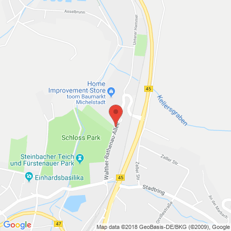 Standort der Tankstelle: REWE Tankstelle in 64720, Michelstadt