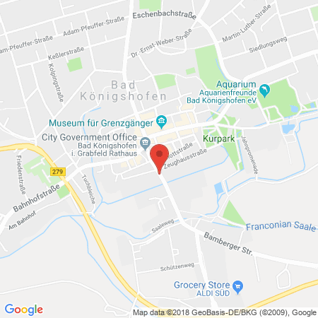 Standort der Tankstelle: ARAL Tankstelle in 97631, Bad Königshofen
