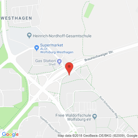 Standort der Tankstelle: Shell Tankstelle in 38444, Wolfsburg