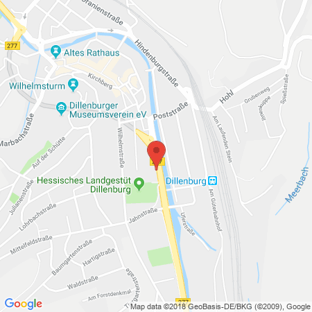 Standort der Tankstelle: Shell Tankstelle in 35683, Dillenburg