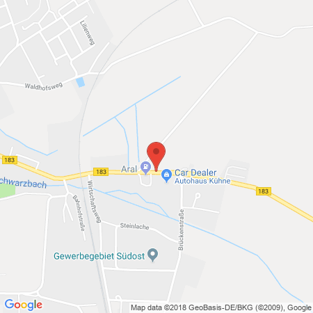 Position der Autogas-Tankstelle: Präg AGIP Service Station in 04849, Bad Düben