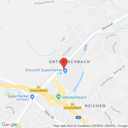 Standort der Autogas Tankstelle: Bosch-Car-Service Rhein-Berg in 51491, Overath-Untereschbach