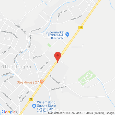 Standort der Tankstelle: AVIA Xpress Automatentankstelle  Tankstelle in 72131, Ofterdingen
