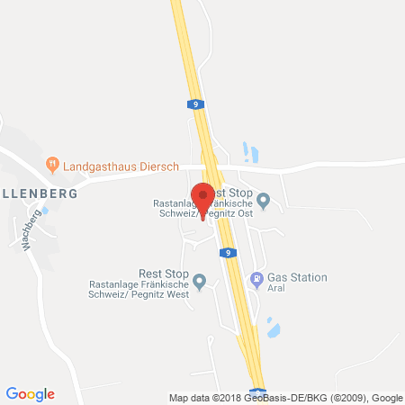 Position der Autogas-Tankstelle: Agip Tankstelle in 91257, Pegnitz