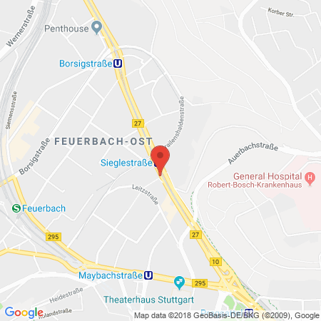 Standort der Tankstelle: Mr. Wash Autoservice AG Tankstelle in 70469, Stuttgart