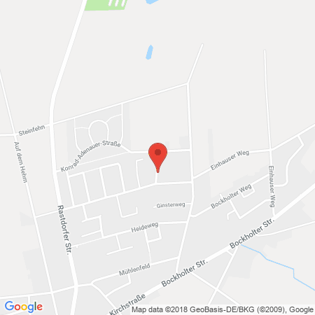 Standort der Autogas Tankstelle: Eirero Landhandel Einhaus-Remmers-Rosemeyer in 49699, Lindern