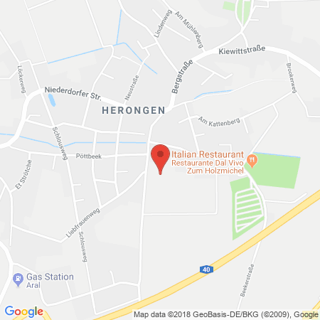 Position der Autogas-Tankstelle: Bft Herongen in 47638, Straelen