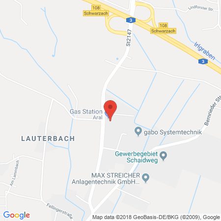Standort der Tankstelle: ARAL Tankstelle in 94559, Niederwinkling
