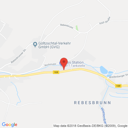 Standort der Tankstelle: bft Tankstelle in 08228, Rodewisch