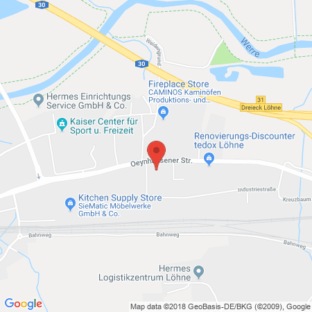 Standort der Tankstelle: JET Tankstelle in 32584, LOEHNE
