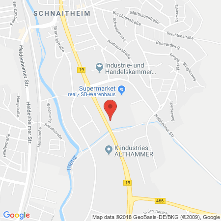 Position der Autogas-Tankstelle: Supermarkt-tankstelle Am Real,- Markt Heidenheim Nattheimer Str. 100 in 89520, Heidenheim