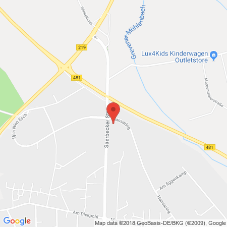 Standort der Tankstelle: Ahlert Junior Tankstelle in 48268, Greven