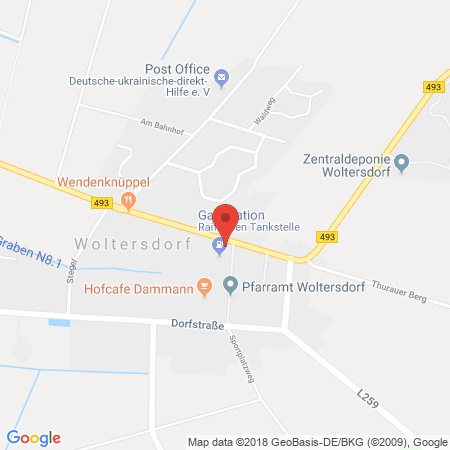 Standort der Tankstelle: VR PLUS Energie Tankstelle in 29497, Woltersdorf