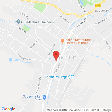 Standort der Tankstelle: AVIA Tankstelle in 09380, Thalheim