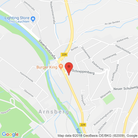 Standort der Tankstelle: ARAL Tankstelle in 59821, Arnsberg