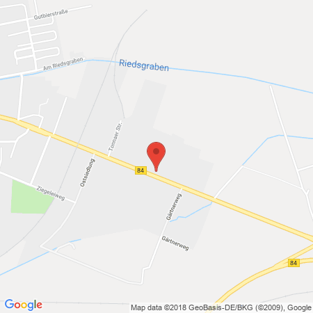 Position der Autogas-Tankstelle: Total Bad Langensalza in 99947, Bad Langensalza