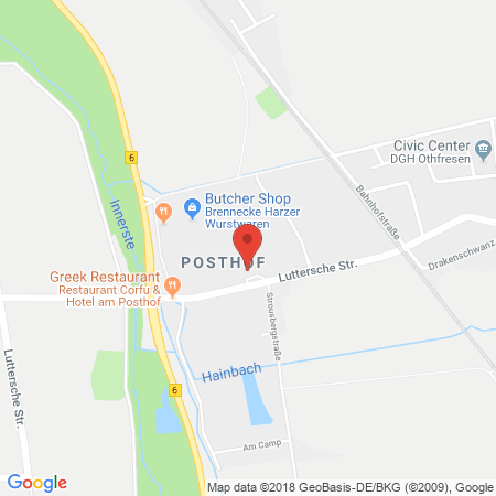 Standort der Tankstelle: Raiffeisen Tankstelle in 38704, Liebenburg / Othfresen
