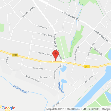 Standort der Tankstelle: ARAL Tankstelle in 24768, Rendsburg
