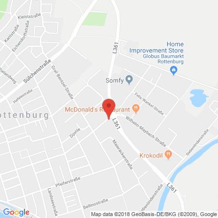 Standort der Tankstelle: Shell Tankstelle in 72108, Rottenburg/Neckar