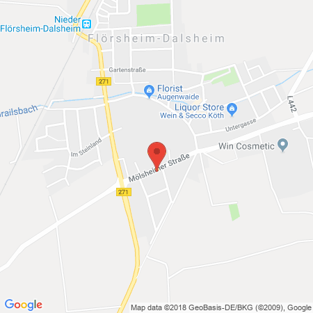 Standort der Tankstelle: Raiffeisen Tankstelle Tankstelle in 67592, Flörsheim-Dalsheim