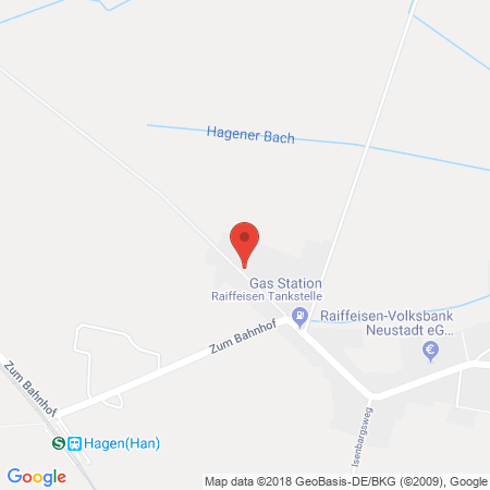 Standort der Tankstelle: Raiffeisen Tankstelle in 31535, Neustadt am Rbge.