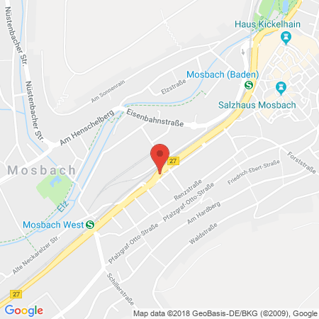 Standort der Autogas Tankstelle: Shell Station HERM in 74821, Mosbach