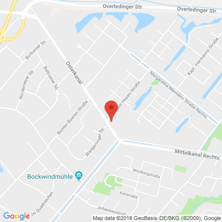 Standort der Tankstelle: Tankstelle am Osterkanal Tankstelle in 26871, Papenburg