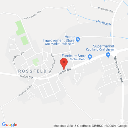 Standort der Tankstelle: Agip Tankstelle in 74564, Crailsheim-Rossfeld
