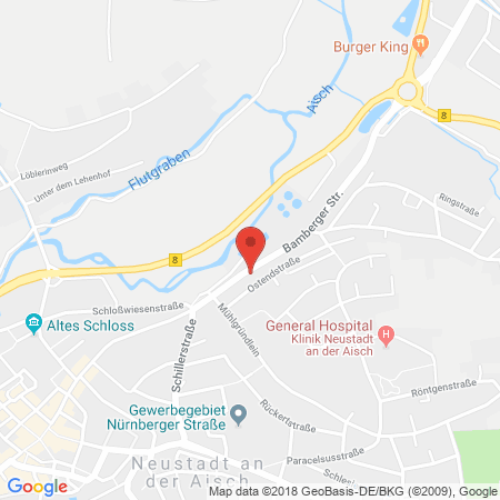 Standort der Tankstelle: ARAL Tankstelle in 91413, Neustadt a. d. Aisch