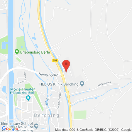 Position der Autogas-Tankstelle: Tankstelle Preiss in 92334, Berching