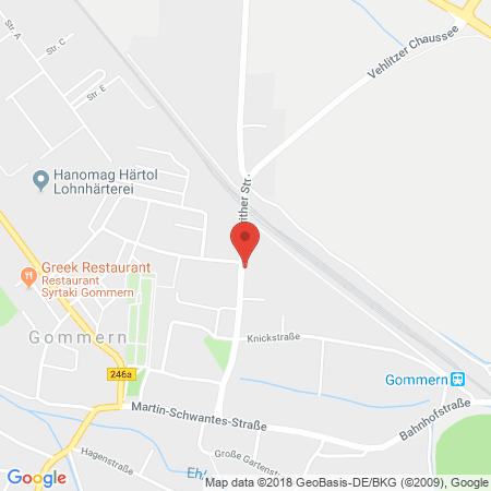 Standort der Autogas Tankstelle: ATG Autoteile Gasverkauf in 39245, Gommern