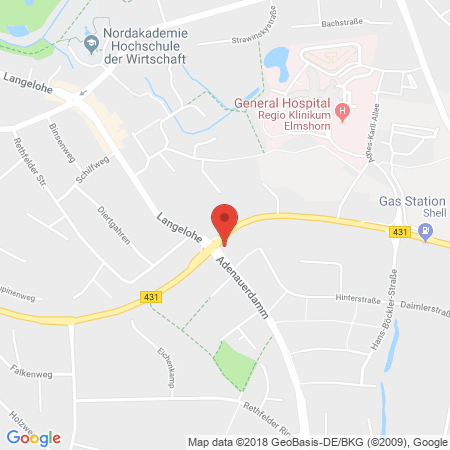 Standort der Tankstelle: NORDOEL Tankstelle in 25337, Elmshorn