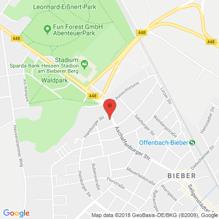 Standort der Tankstelle: T Tankstelle in 63073, Offenbach