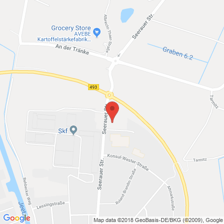 Position der Autogas-Tankstelle: Team Tankstelle Lüchow in 29439, Lüchow