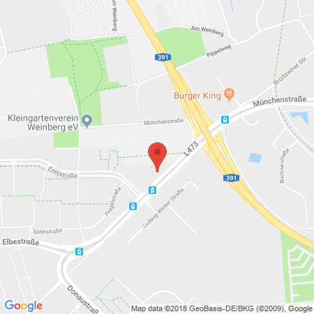 Position der Autogas-Tankstelle: Shell Tankstelle in 38120, Braunschweig