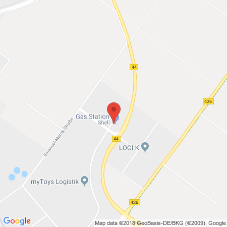 Standort der Tankstelle: Shell Tankstelle in 64579, Gernsheim