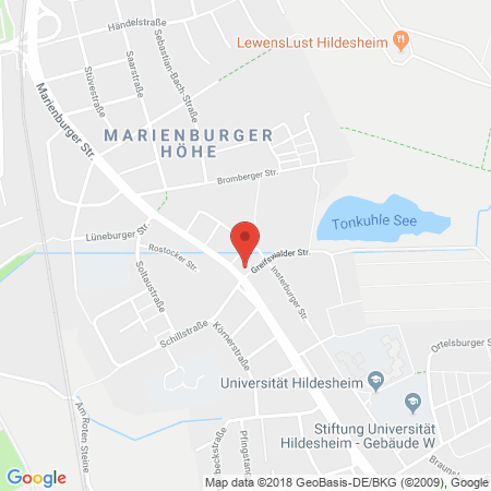 Standort der Tankstelle: ARAL Tankstelle in 31141, Hildesheim