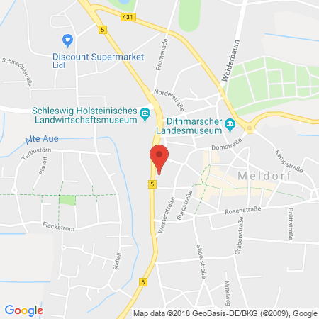 Standort der Tankstelle: NORDOEL Tankstelle in 25704, Meldorf