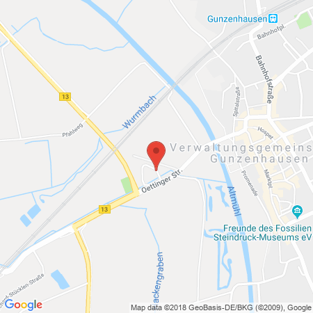 Standort der Tankstelle: ELAN Tankstelle in 91710, Gunzenhausen