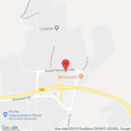 Standort der Tankstelle: TotalEnergies Tankstelle in 56566, Neuwied