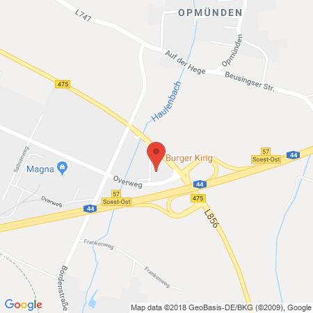 Standort der Tankstelle: ARAL Tankstelle in 59494, Soest