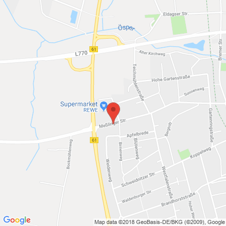 Standort der Autogas Tankstelle: CLASSIC Tankstelle in 32469, Petershagen
