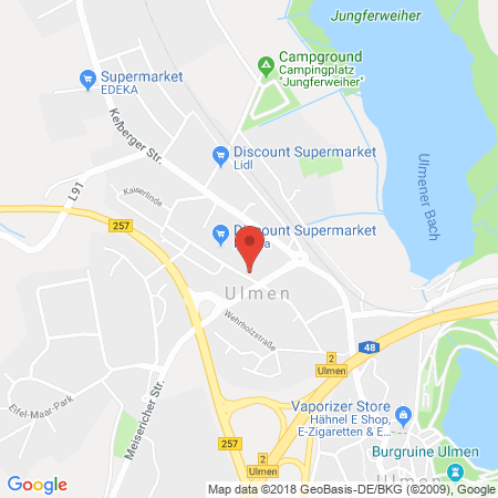 Standort der Tankstelle: T Tankstelle in 56766, Ulmen
