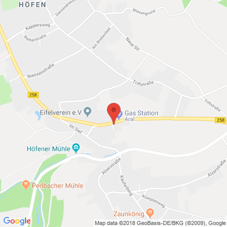 Standort der Tankstelle: ARAL Tankstelle in 52156, Monschau