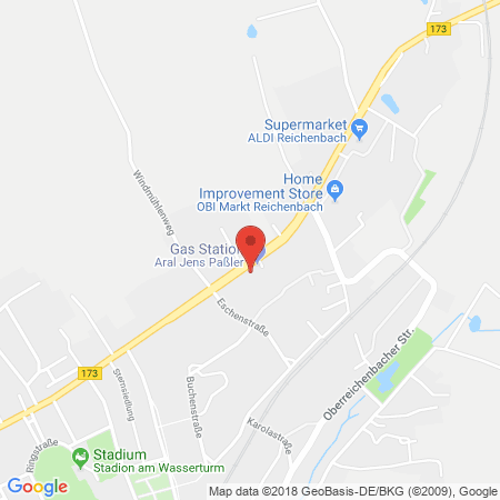 Standort der Tankstelle: ARAL Tankstelle in 08468, Reichenbach