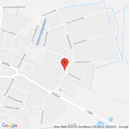 Standort der Tankstelle: Raiffeisen Tankstelle in 48324, Sendenhorst