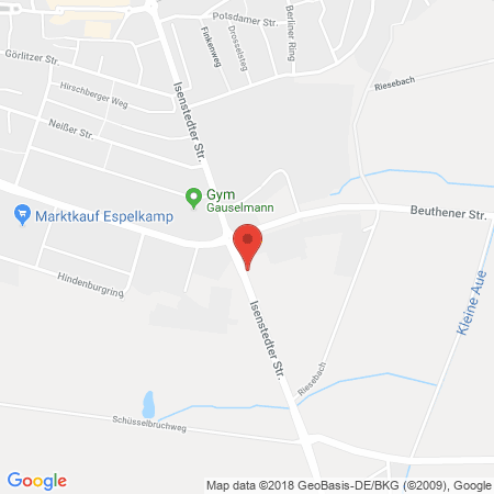 Standort der Tankstelle: CLASSIC Tankstelle in 32339, Espelkamp